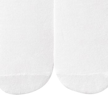 Baby Girls White Ruffle Tights