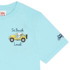Boys Blue St Barth Local Snoopy T-Shirt, 1, hi-res