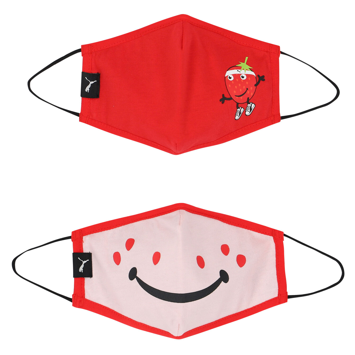 قناع الوجه باللون الأحمر والوردي (قطعتين), 1, hi-res image number null