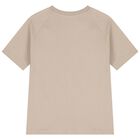 Boys Khaki Logo Shorts Set, 1, hi-res