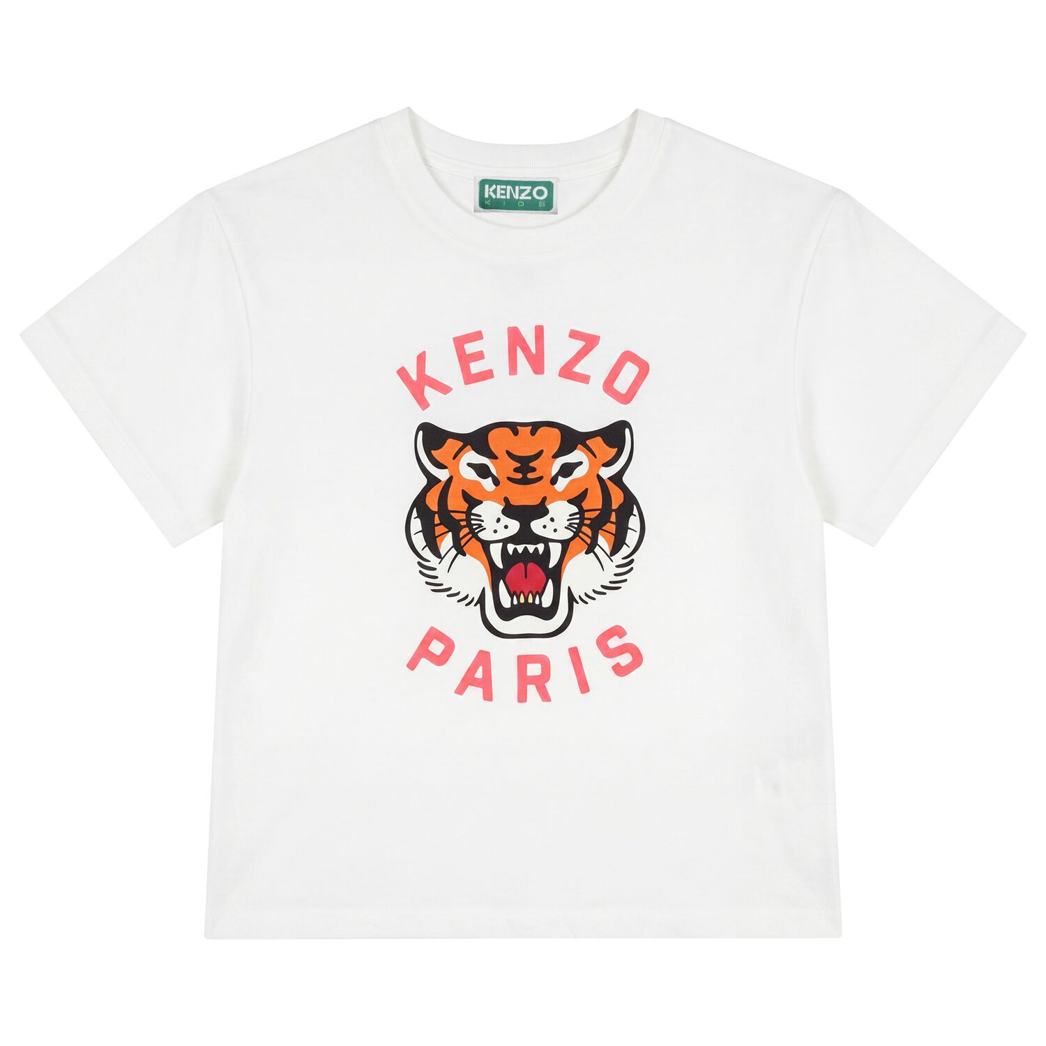 White Tiger Logo T-Shirt, 1, hi-res