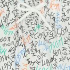 شورت أبيض للأولاد بشعار, 1, hi-res