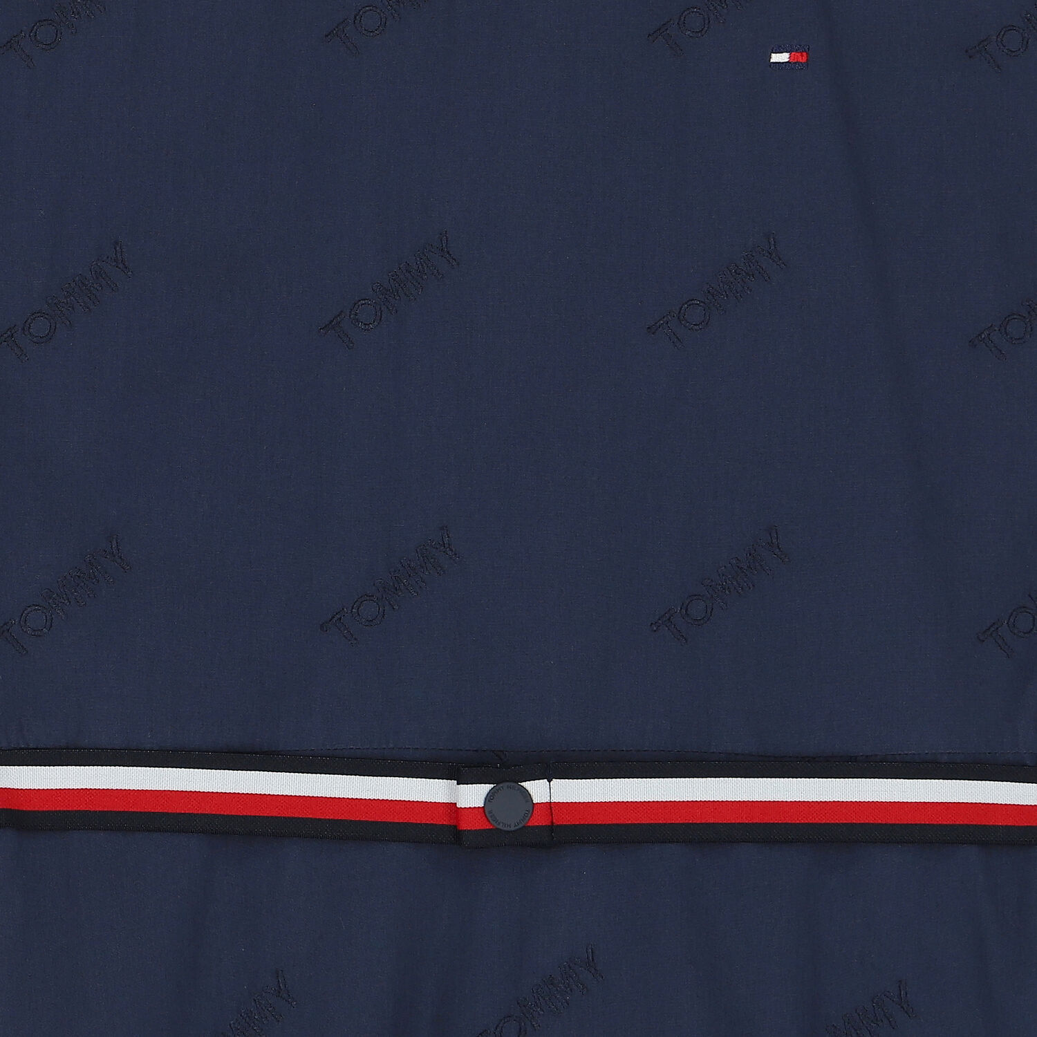 Girls Navy Logo Dress, 1, hi-res