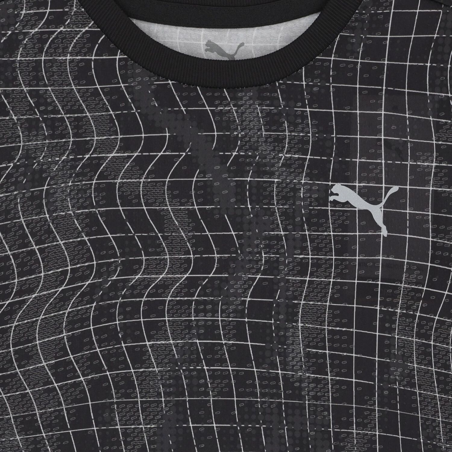 تي شيرت أسود بشعار للأولاد, 1, hi-res