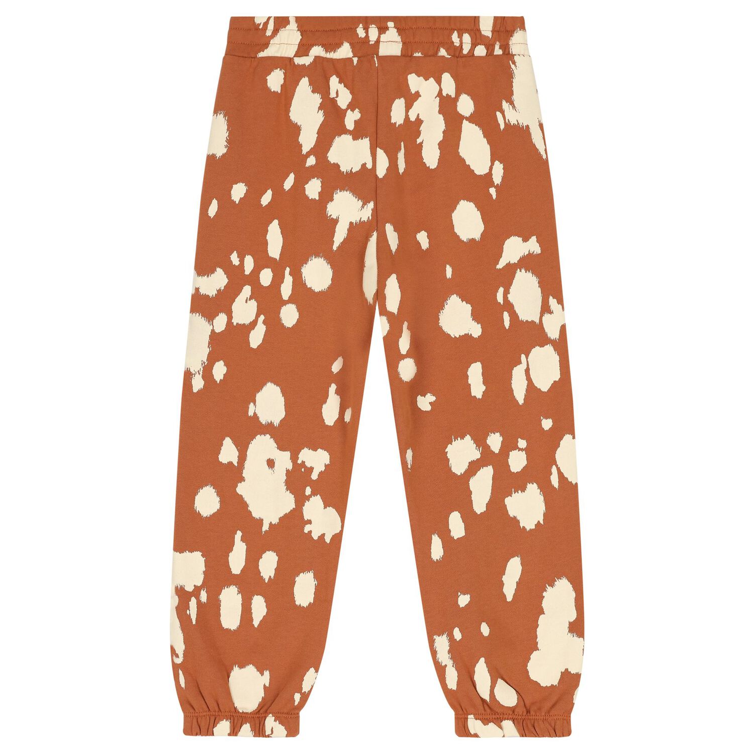 Boys Beige Spots Joggers, 1, hi-res