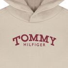 Boys Beige Logo Hooded Top, 1, hi-res