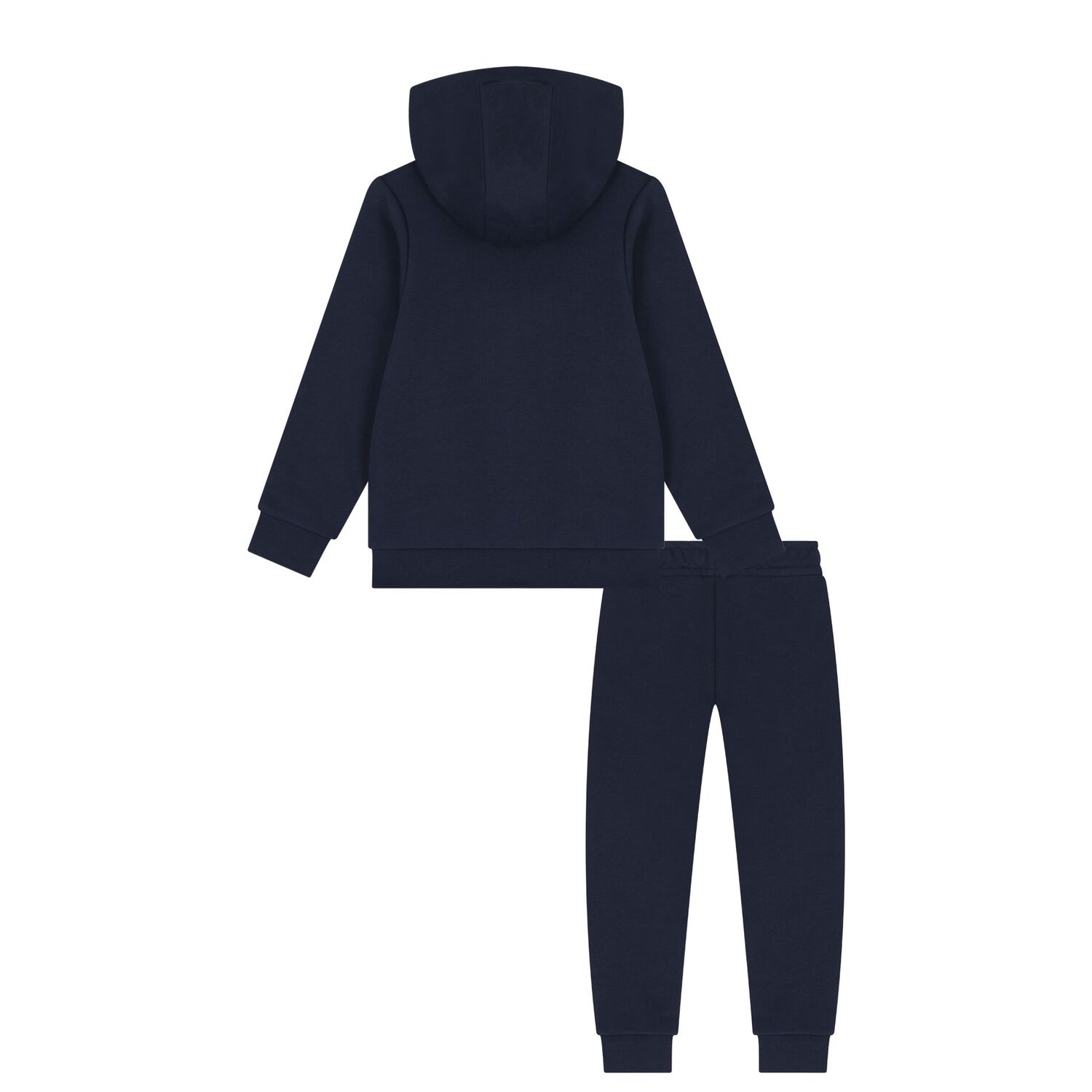 Boys Navy Blue Logo Tracksuit, 2, hi-res