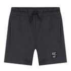 Boys White & Grey Shorts Set, 2, hi-res