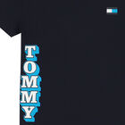 تيشيرت أولاد بالشعار باللون الكحلي, 1, hi-res