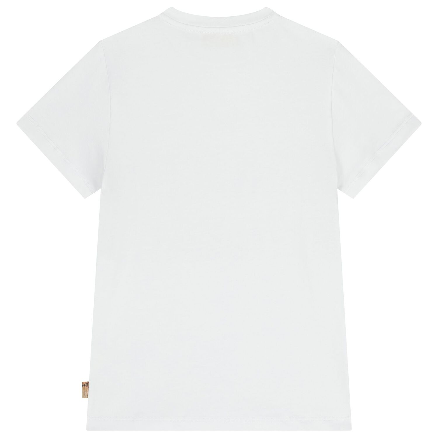 Boys White & Beige Geo Map T-Shirt, 1, hi-res