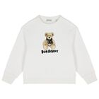 White Thomas Bear Logo Sweatshirt, 1, hi-res