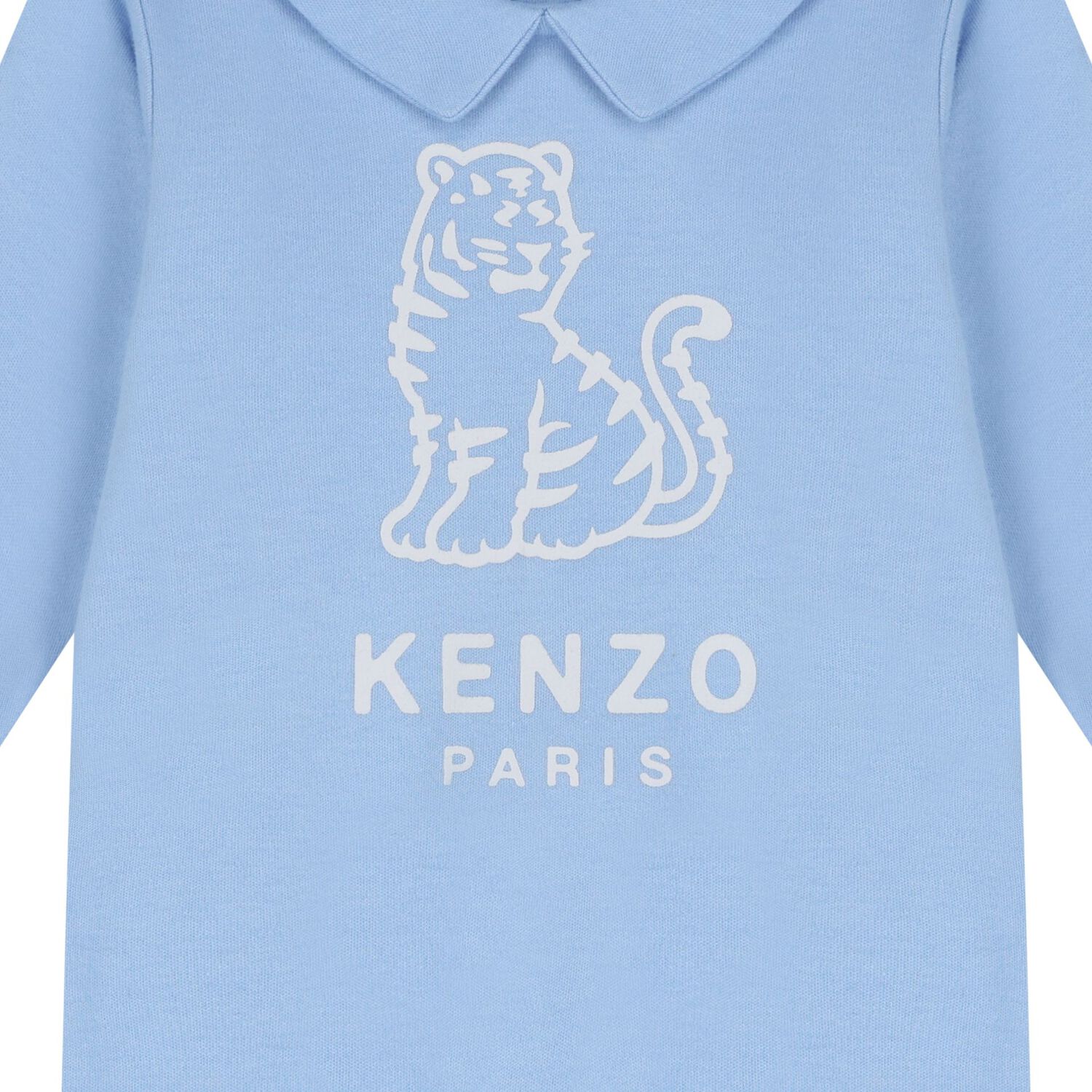 Blue Tiger Logo Babygrows ( 2 Pack ) , 2, hi-res