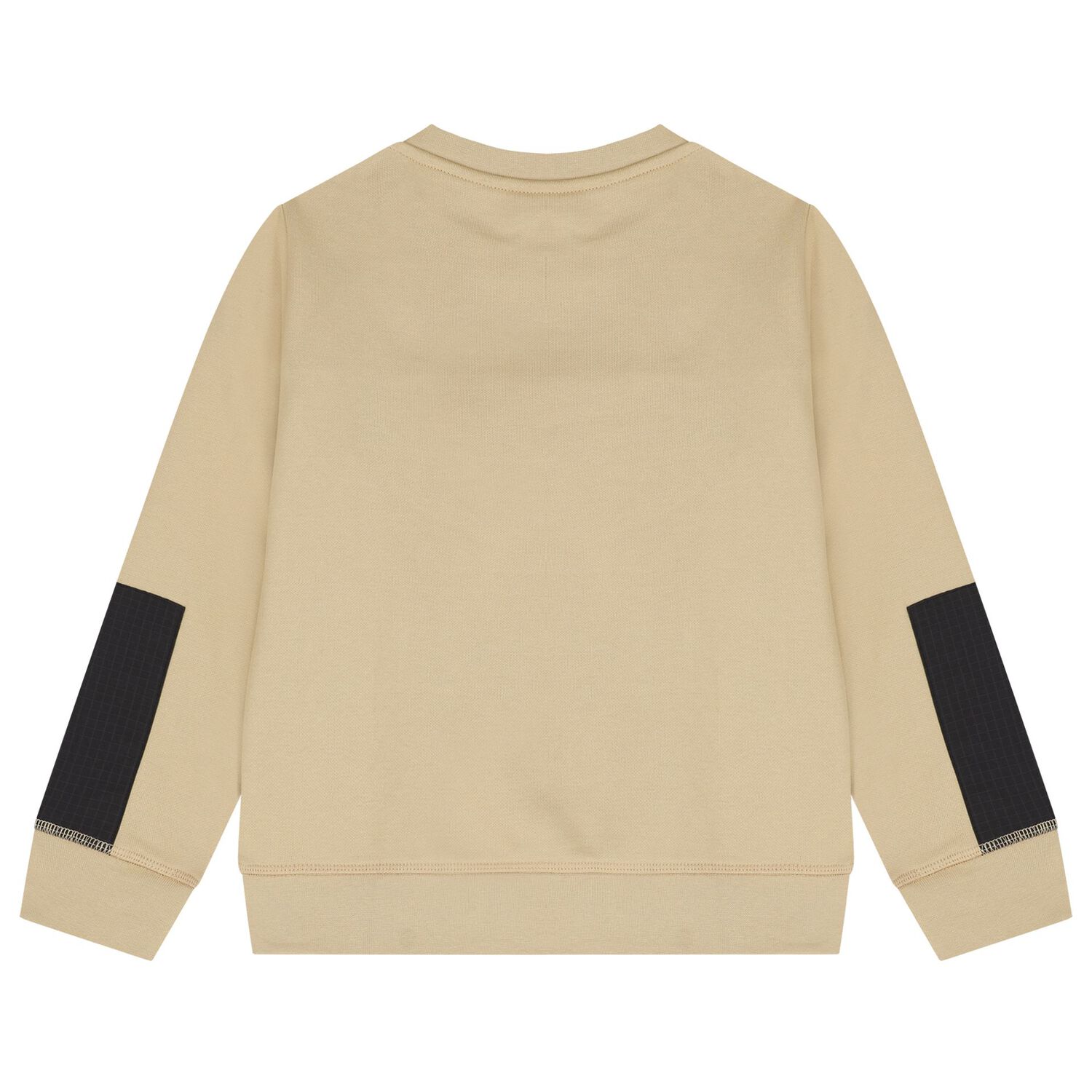 Boys Beige Logo Sweatshirt, 2, hi-res