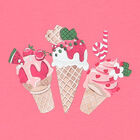 تيشيرت بطبعة ايس كريم باللون تاوردى البينات, 2, hi-res