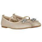 حذاء بنات باللون الذهبى, 2, hi-res