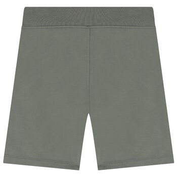 Boys Khaki Logo Shorts
