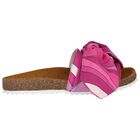 شباشب مزينة بفيونكة باللونين الوردي و البنفسجي للبنات , 2, hi-res