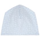 طقم هدايا أفرول أولاد بالشعار باللون الأزرق والأبيض, 1, hi-res