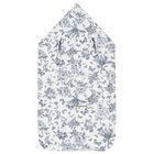 Ivory & Navy Blue Toile De Jouy Baby Nest, 1, hi-res