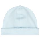 Baby Boys Blue Teddy Bear Babygrow Set, 1, hi-res