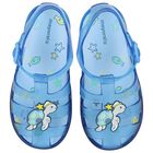 Blue Turtle Jelly Sandals, 2, hi-res
