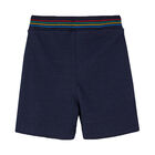 Boys Navy Bermuda Shorts, 1, hi-res