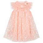 Girls Pink Sequin Tulle Dress, 1, hi-res