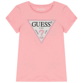 Girls Red Logo T-Shirt