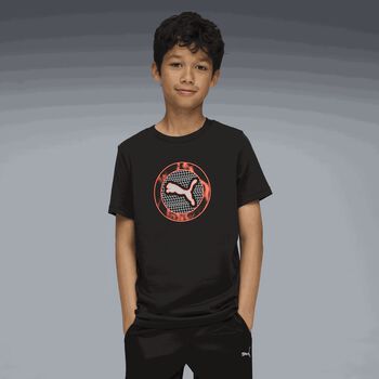 Boys Black Logo T-Shirt