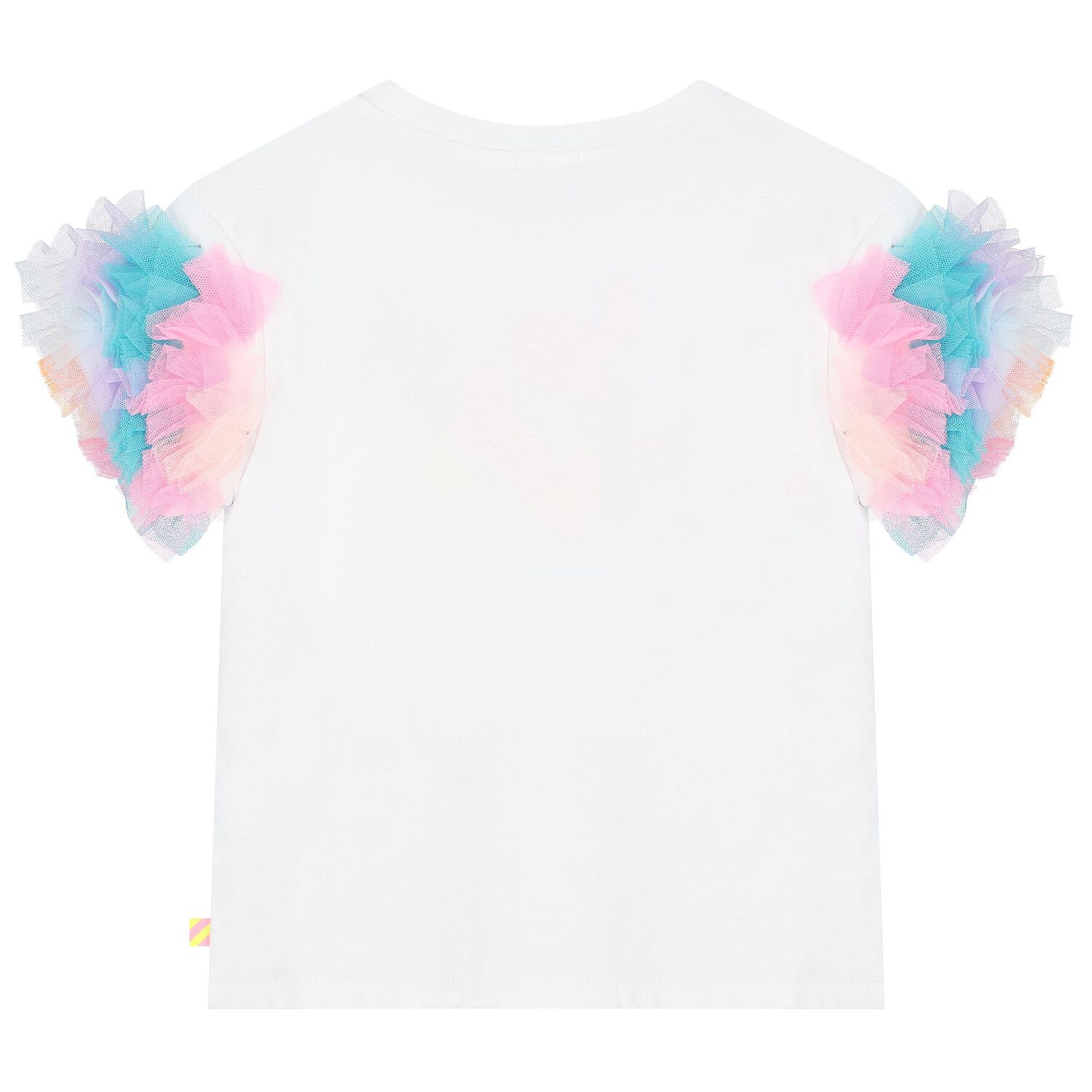 Girls White Ruffled Top, 1, hi-res image number null