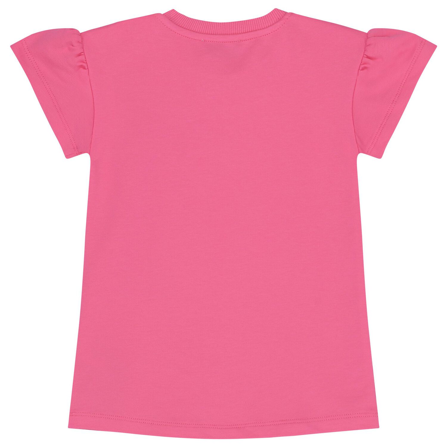 فستان بنات بشعار تيدى باللون الزهرى, 1, hi-res