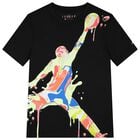 Boys Black Jordan T-Shirt, 1, hi-res