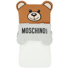 Ivory Teddy Logo Baby Nest, 2, hi-res