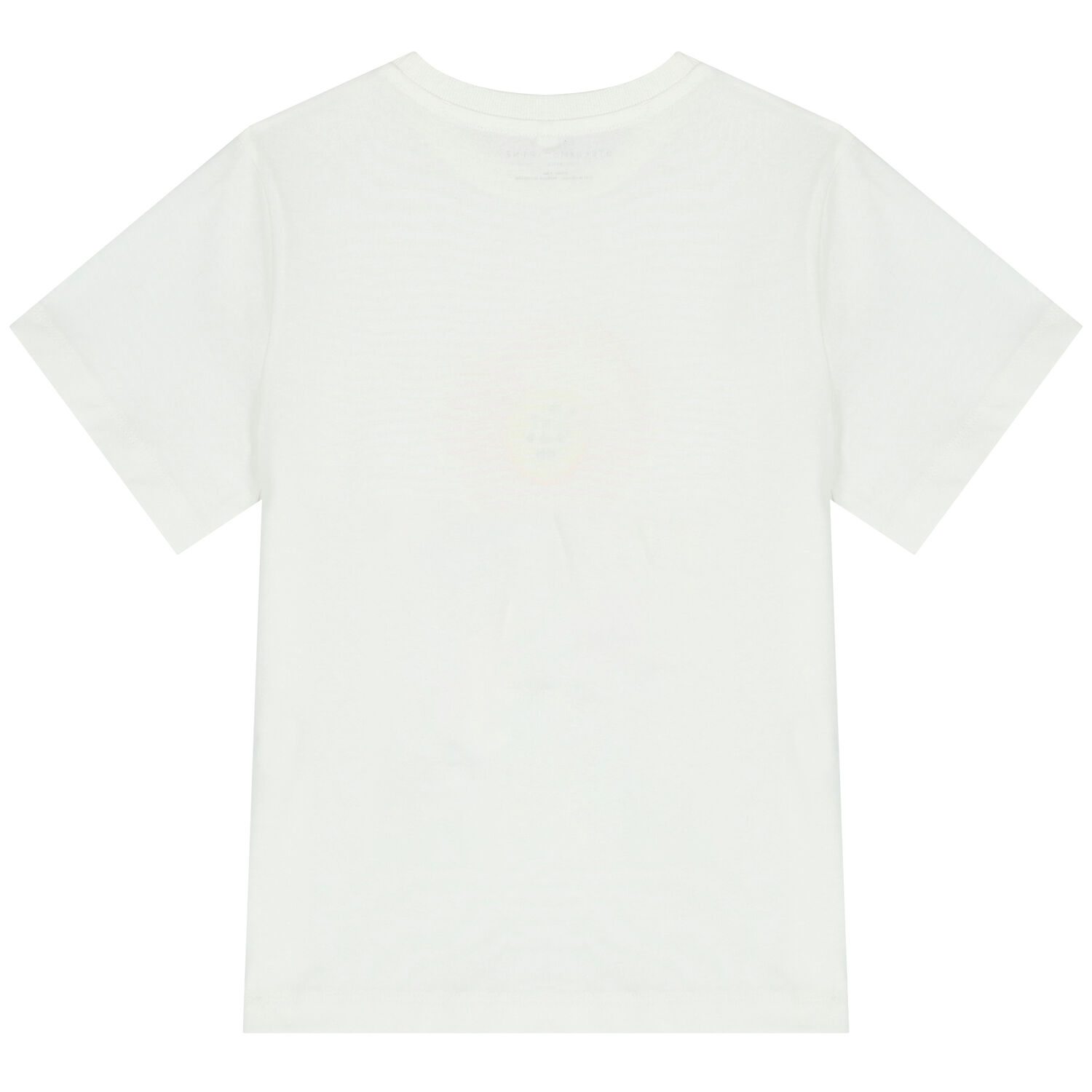 تيشيرت بالزهور باللون العاجى للبنات, 1, hi-res