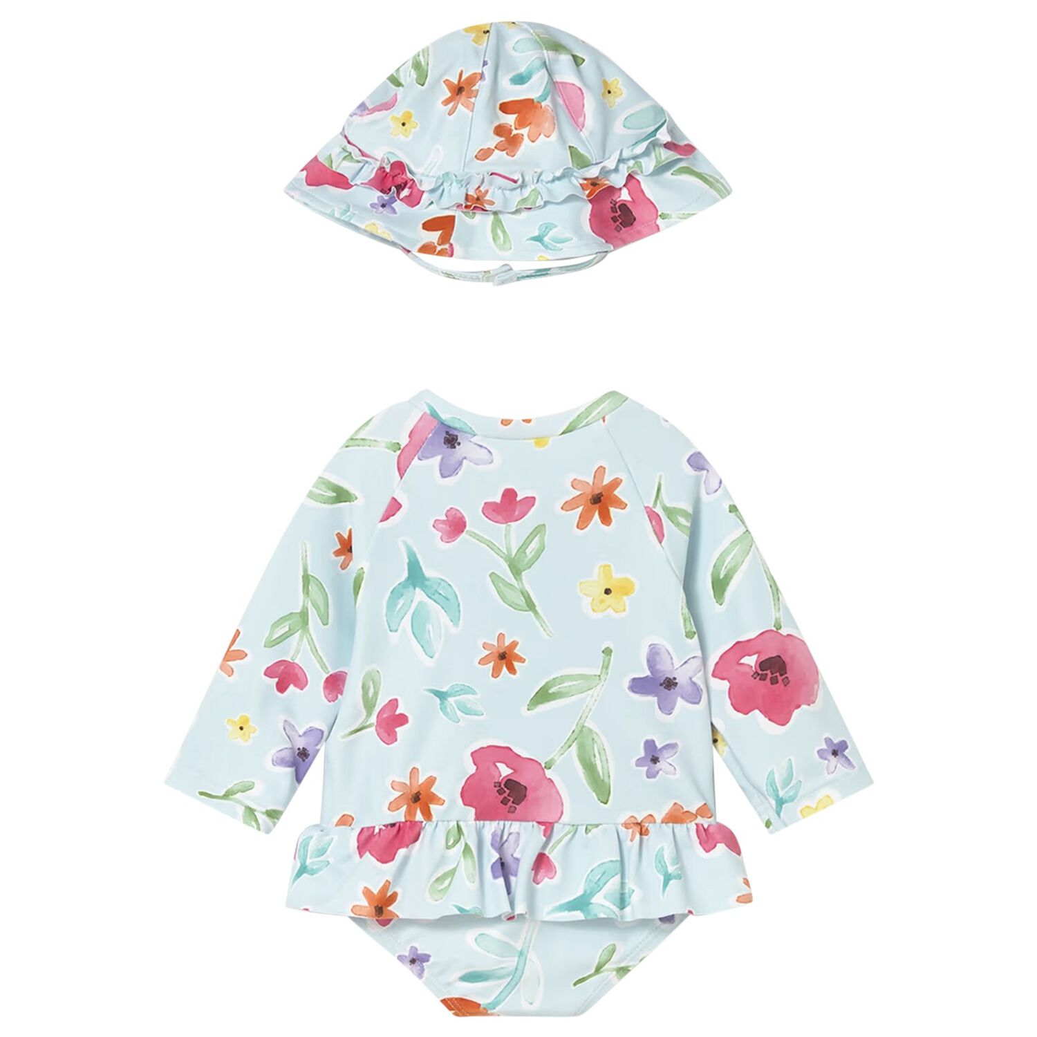 Baby Girls  Swimsuit Set, 1, hi-res