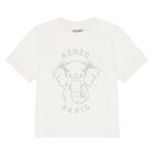 Baby Boys Blue & White Elephant Logo Tracksuit Set, 2, hi-res