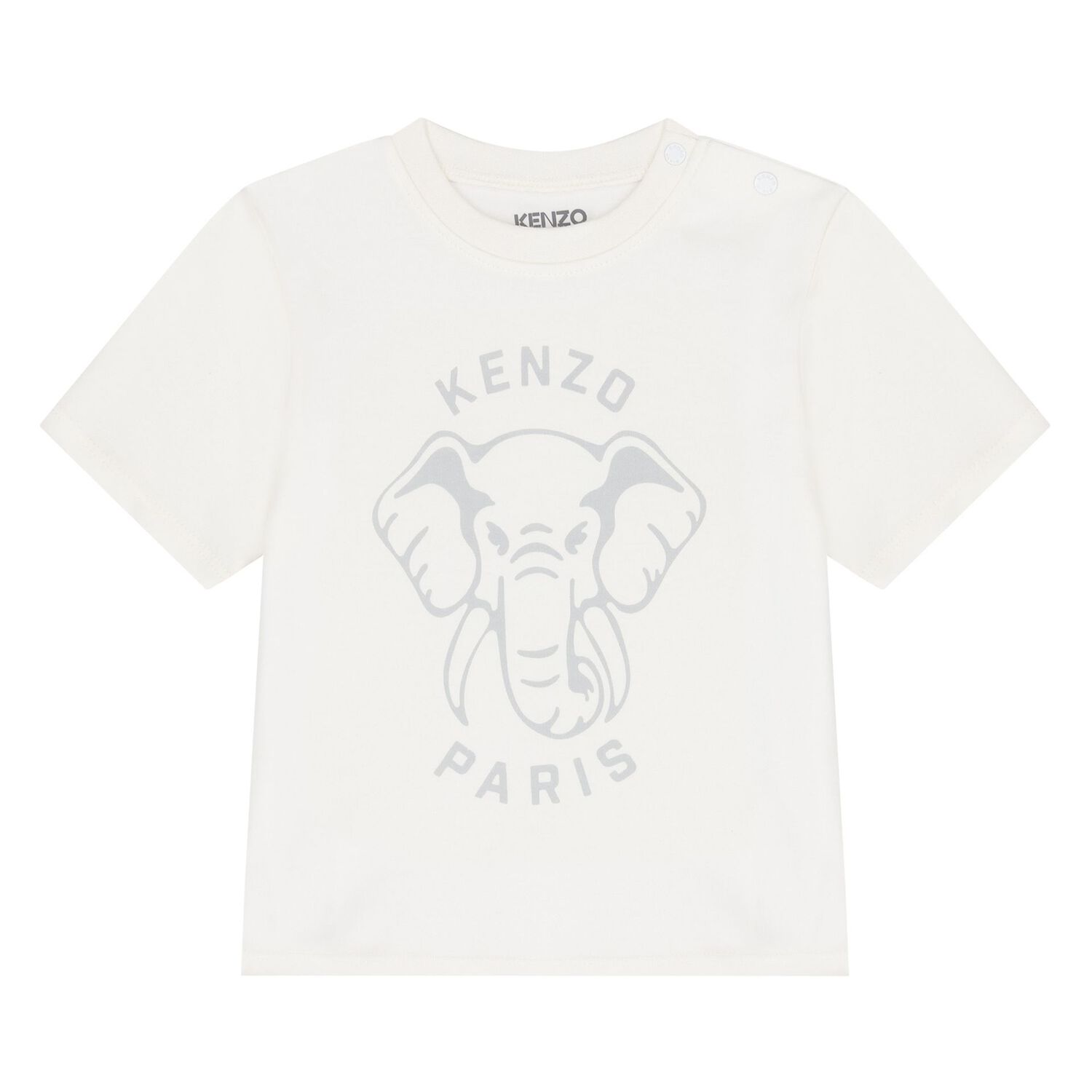 Baby Boys Blue & White Elephant Logo Tracksuit Set, 2, hi-res