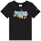 Black SpongeBob Logo T-Shirt, 1, hi-res