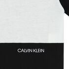 تيشيرت بالشعار باللون الأبيض والأسود للبنات, 1, hi-res