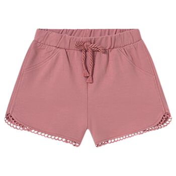 Mayoral Younger Girls Pink Shorts, 1 Younger Girls Pink Shorts