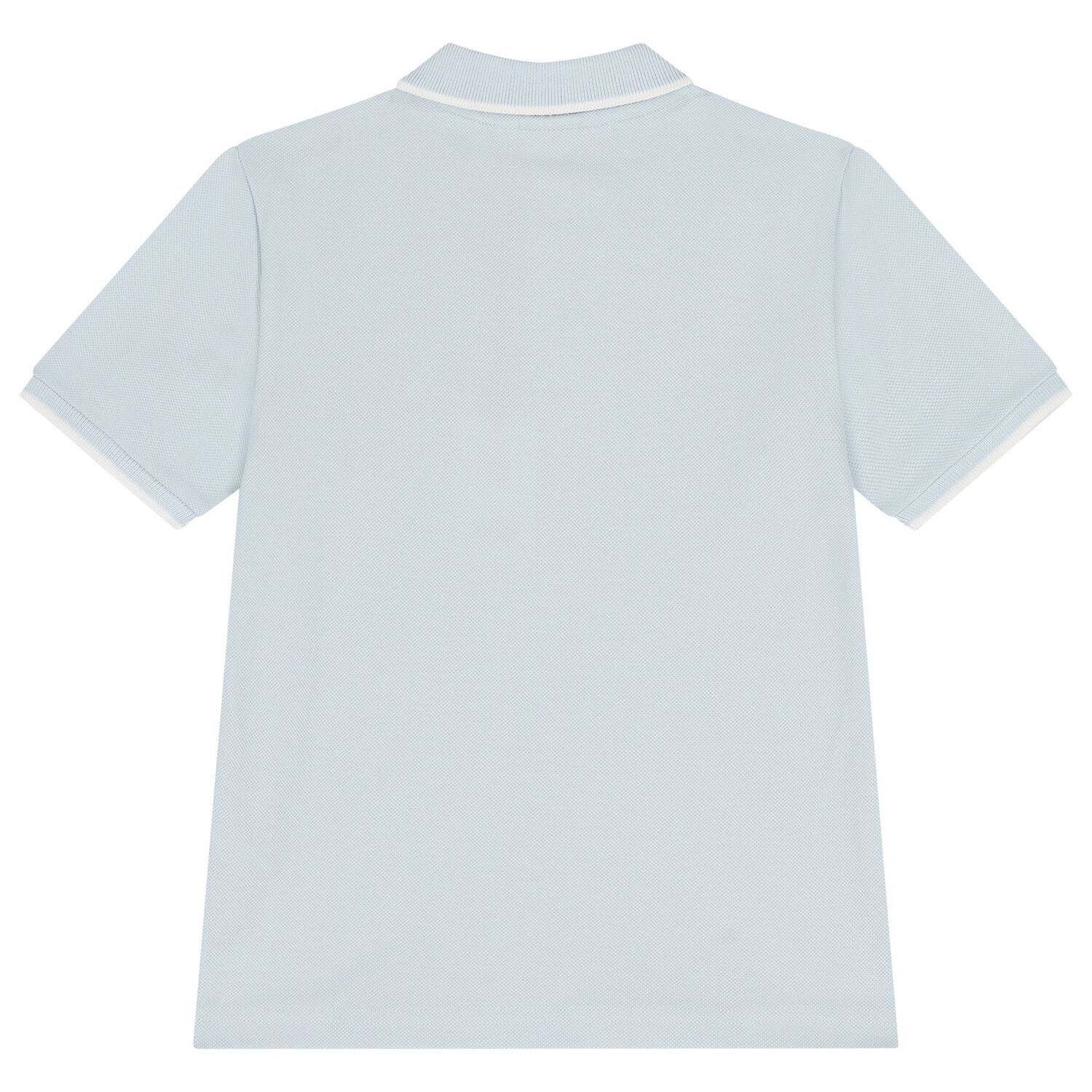 Boys Blue Logo Polo Shirt, 1, hi-res image number null