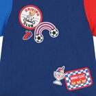 Younger Boys Blue Logo Short Set, 2, hi-res