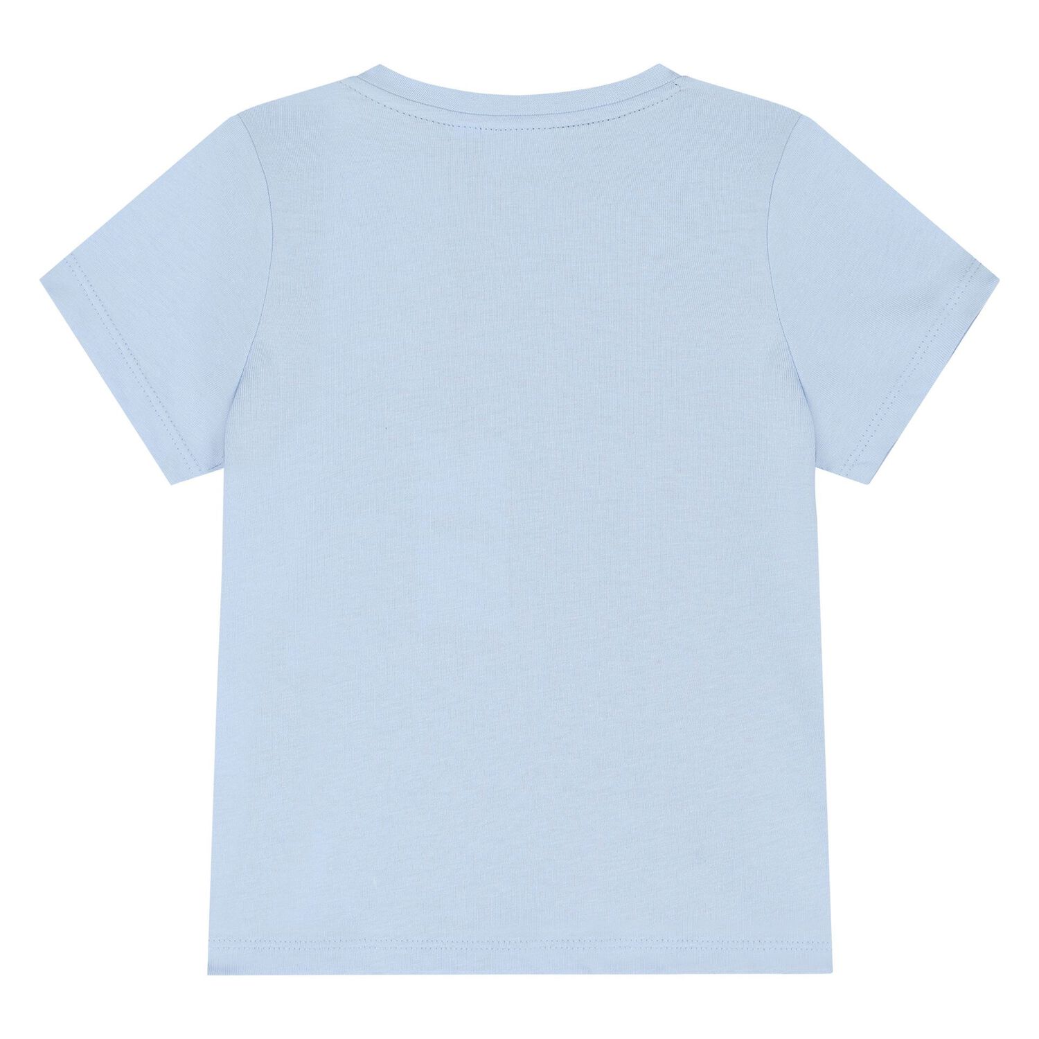 Younger Boys Blue Logo T-Shirt, 3, hi-res