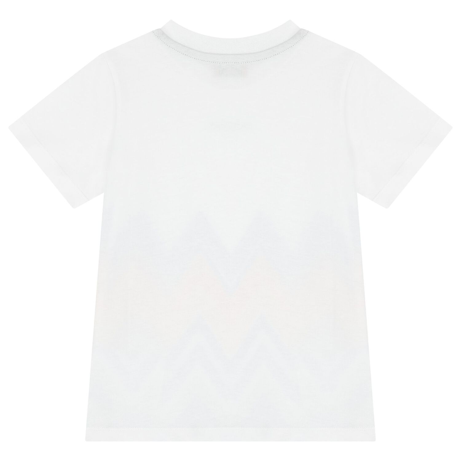 Boys White Zig Zag T-Shirt, 1, hi-res