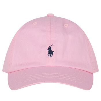 Girls Pink Logo Cap