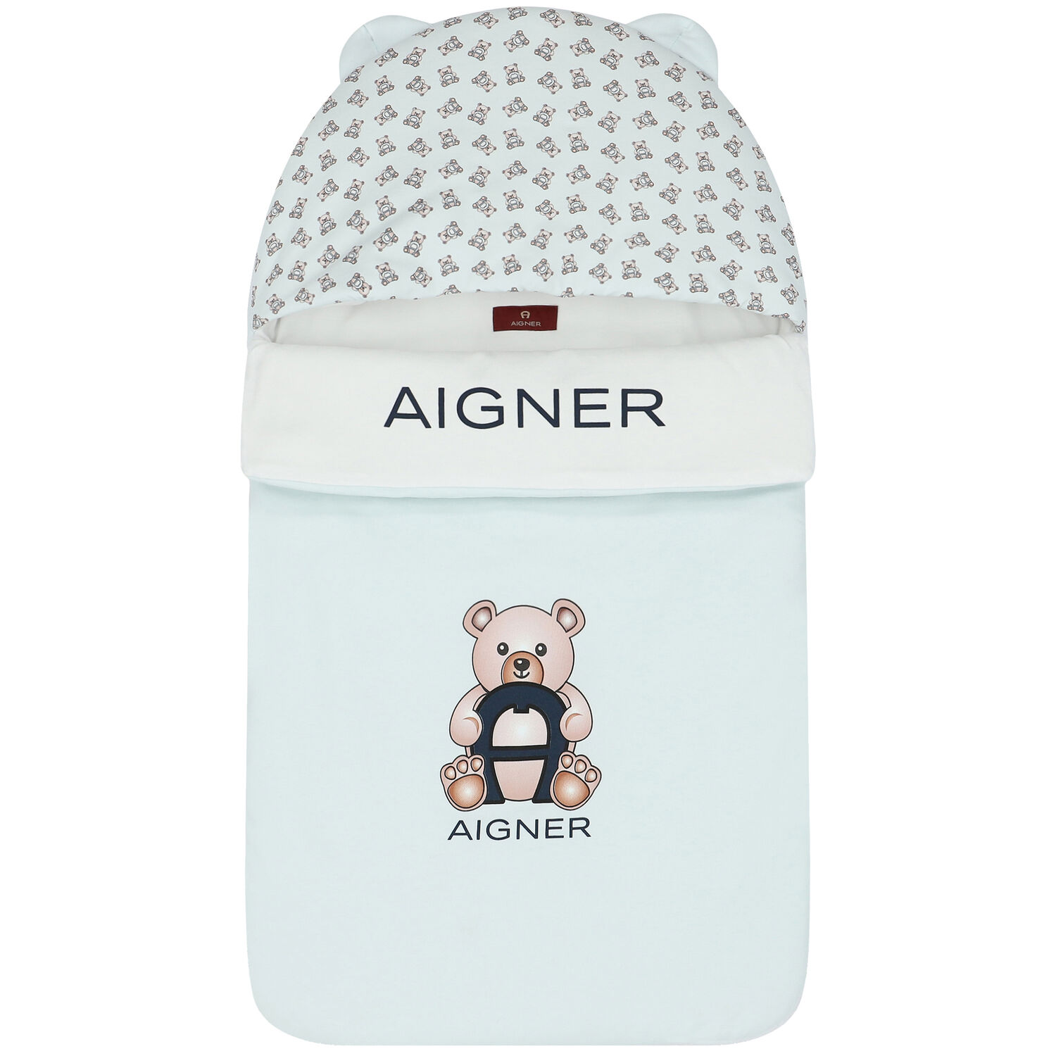 مدس بالشعار باللون الأزرق والأبيض , 3, hi-res image number null