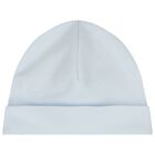 طقم هدية سالوبيت دب أزرق وأبيض للرضع الأولاد, 1, hi-res