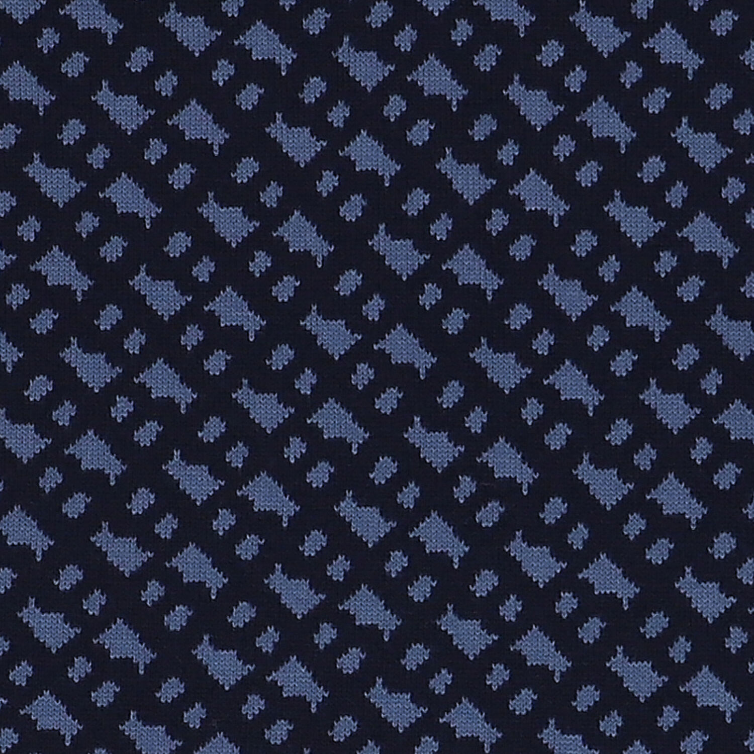 Baby Boys Navy Blue Logo Knitted Blanket, 3, hi-res image number null