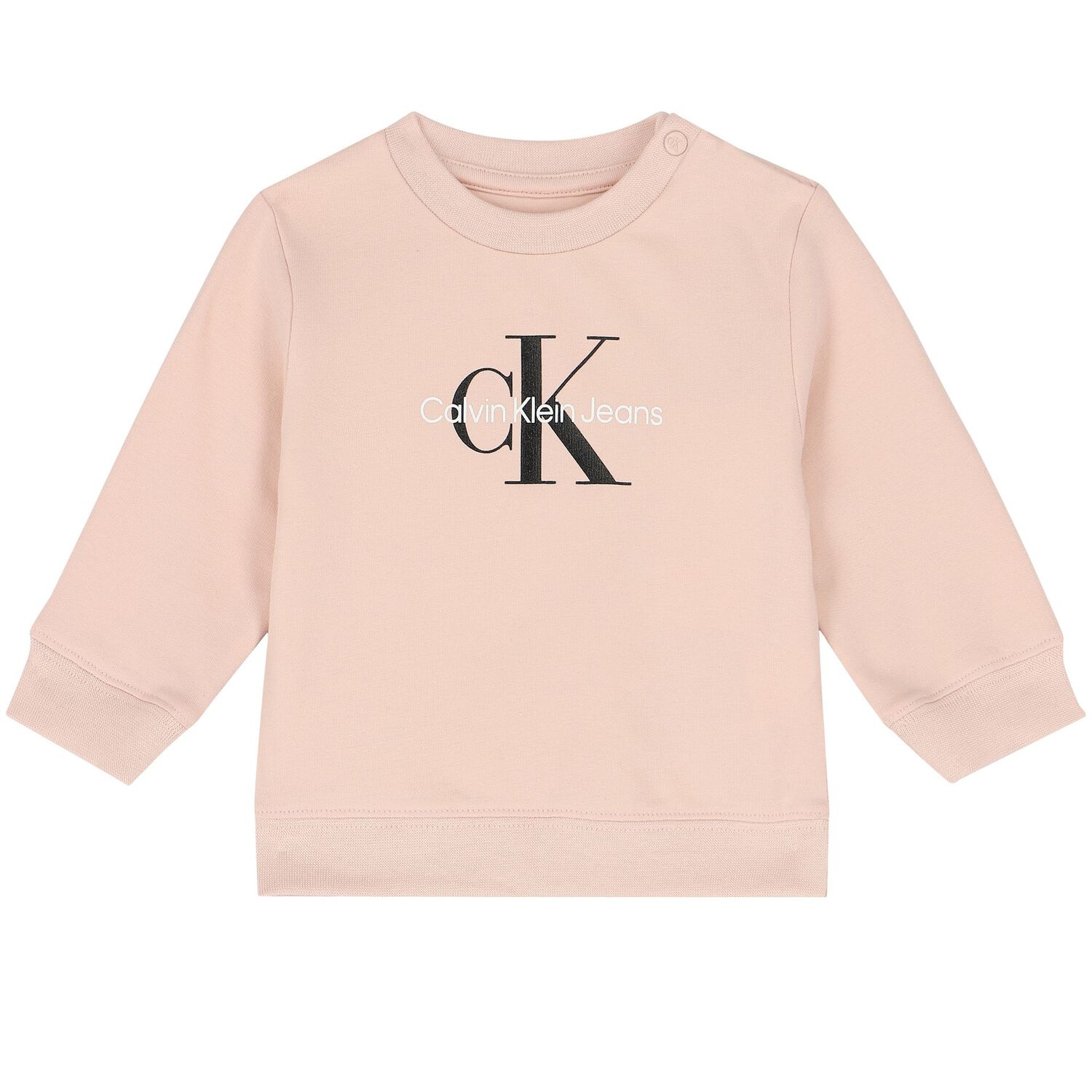 Baby Girls Pink Logo Tracksuit, 2, hi-res