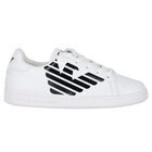 White Logo Trainers, 2, hi-res